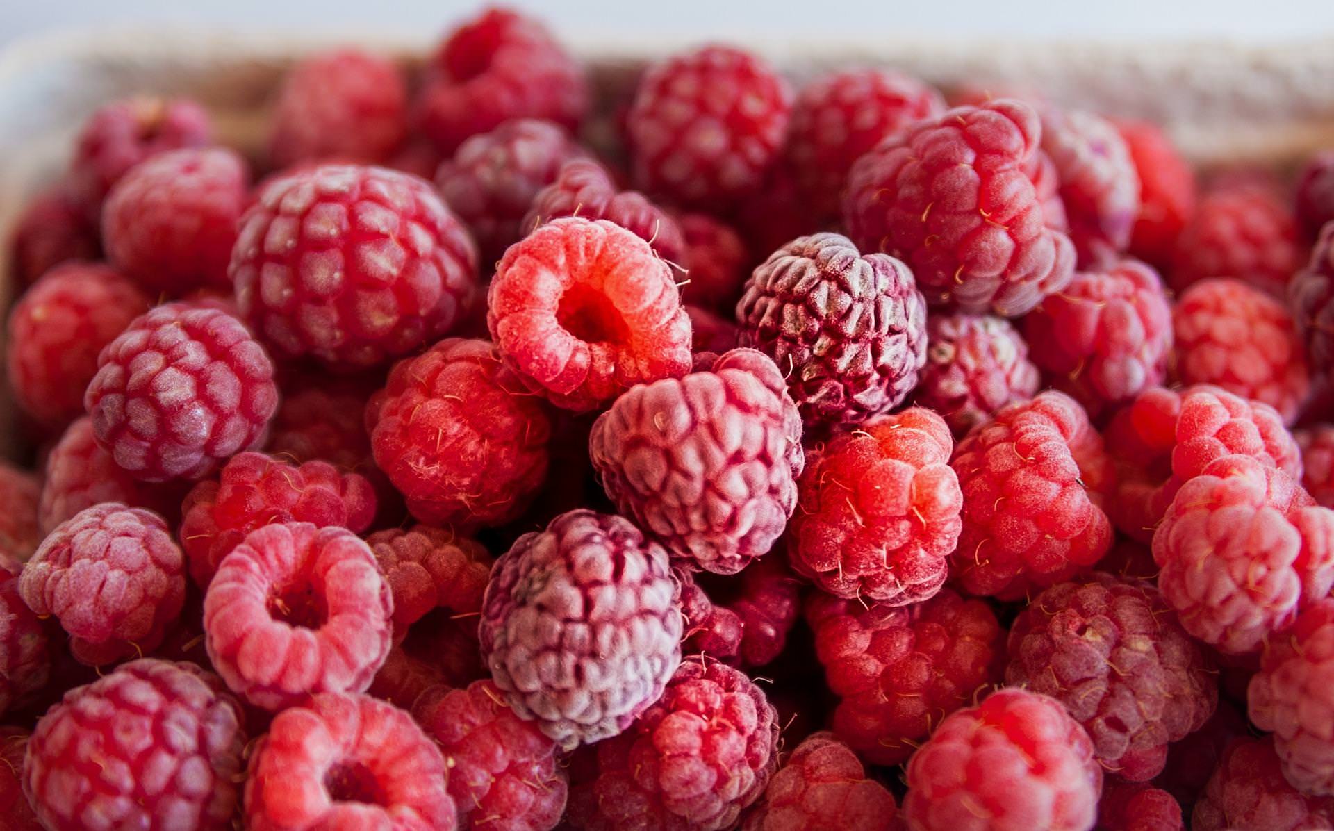 Naturalny peeling z polskich malin