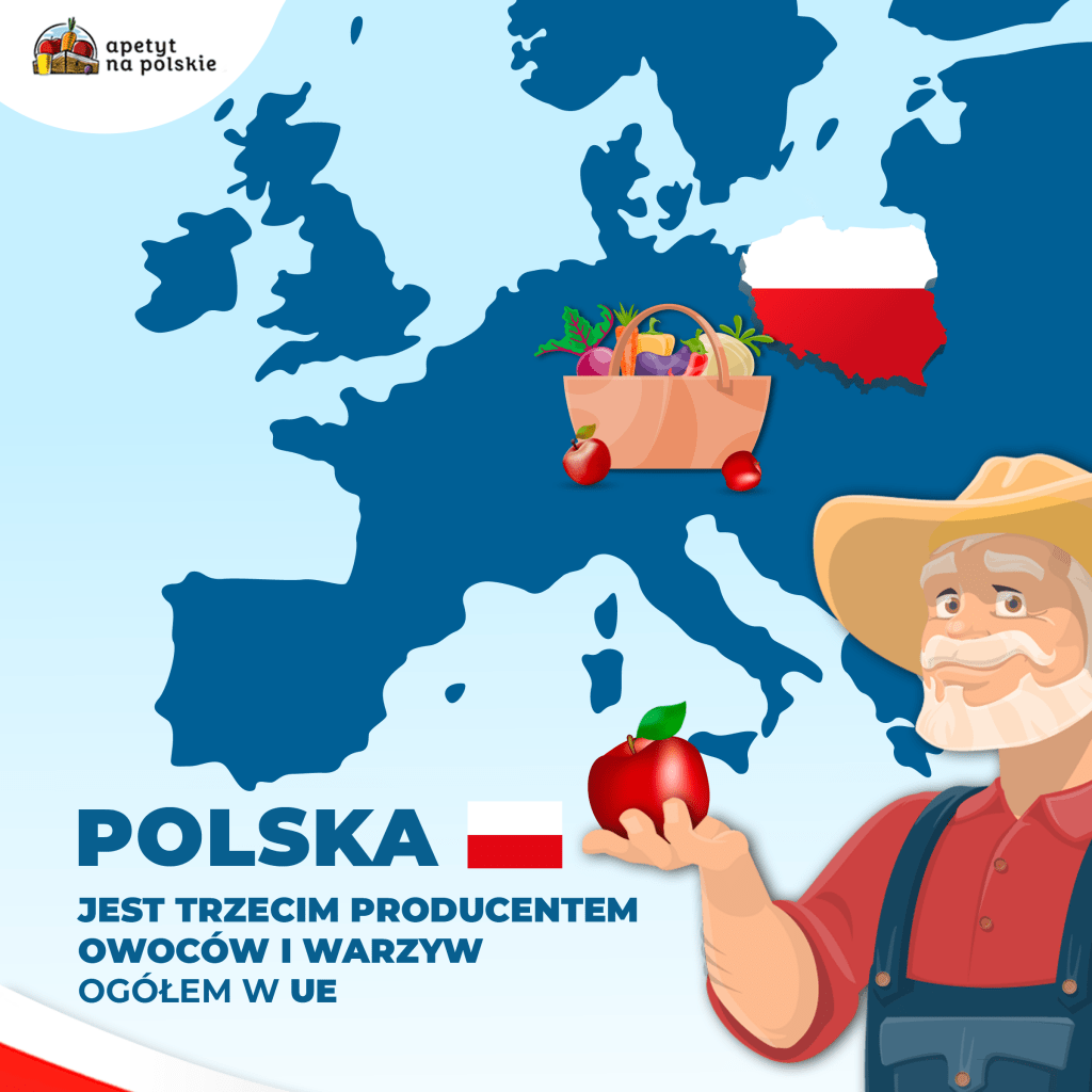 Polska 3 producentem warzyw i owoców w UE