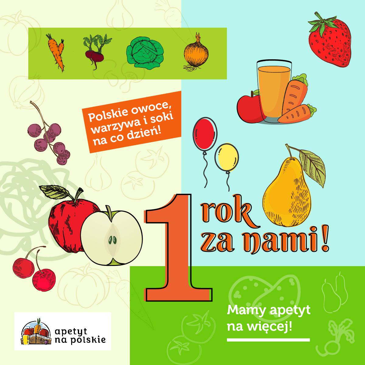 Apetyt na polskie owoce i warzywa